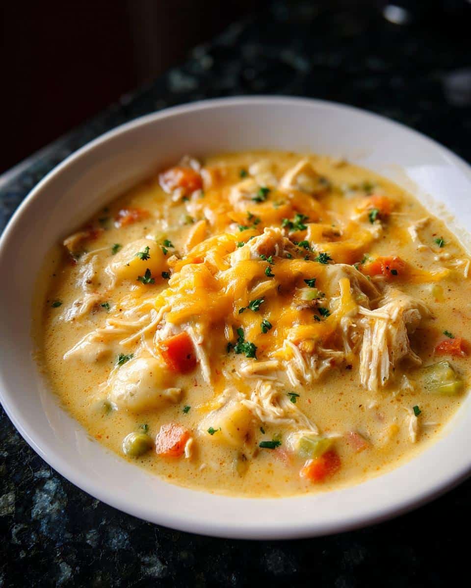 Slow Cooker Creamy Chicken Chowder - detail 4