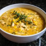 Slow Cooker Creamy Corn Chicken Soup