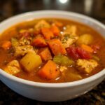 Smoky BBQ Chicken Soup