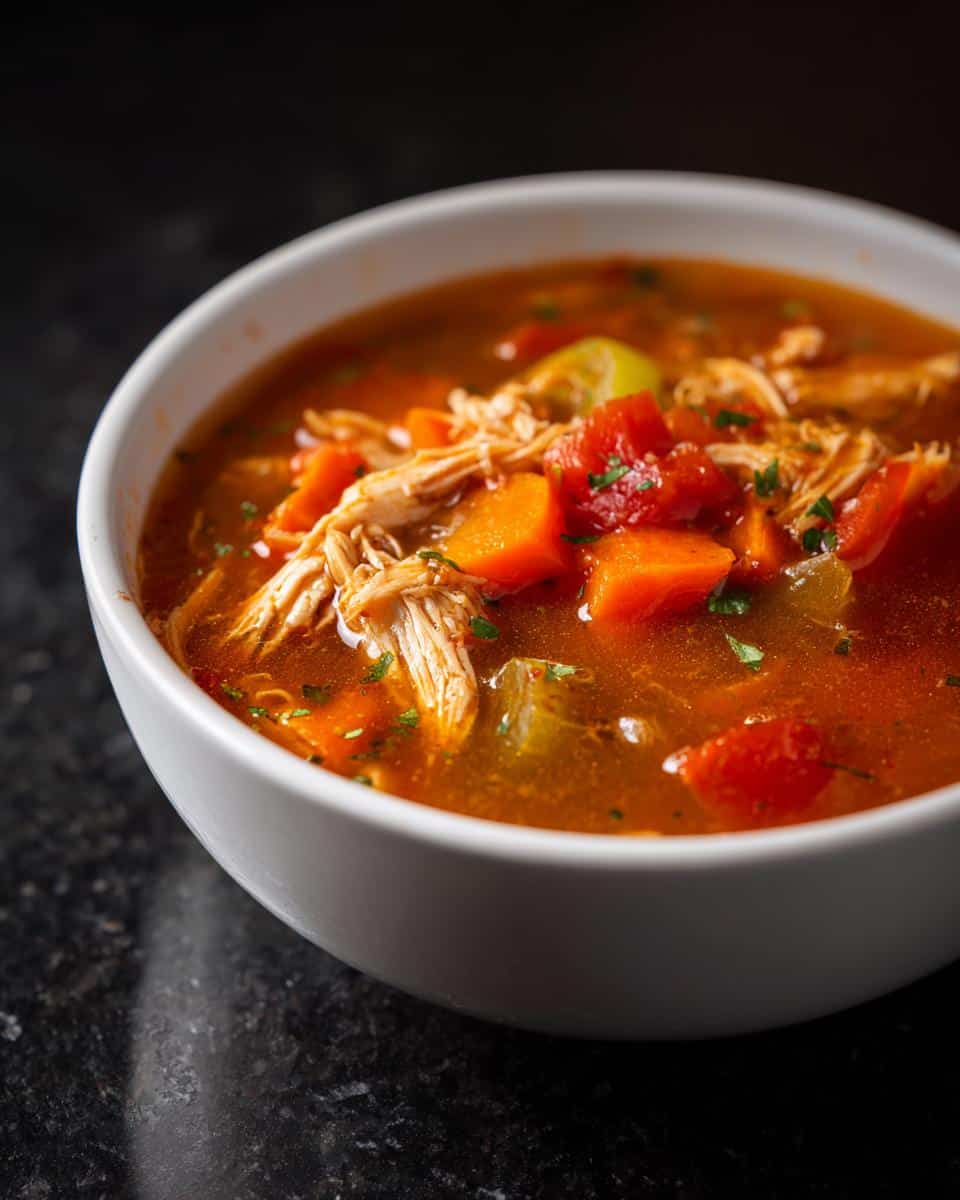 Smoky BBQ Chicken Soup - detail 2