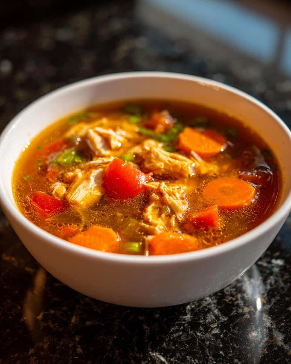 Smoky BBQ Chicken Soup - detail 5