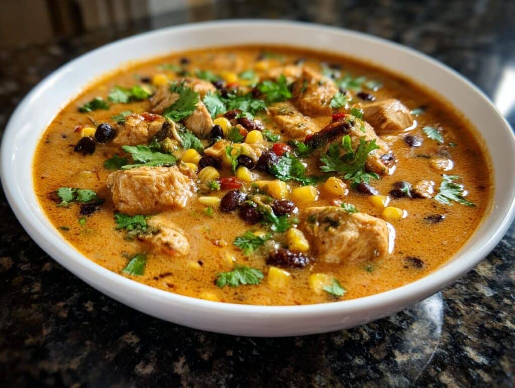 Smoky Chipotle Chicken Chowder