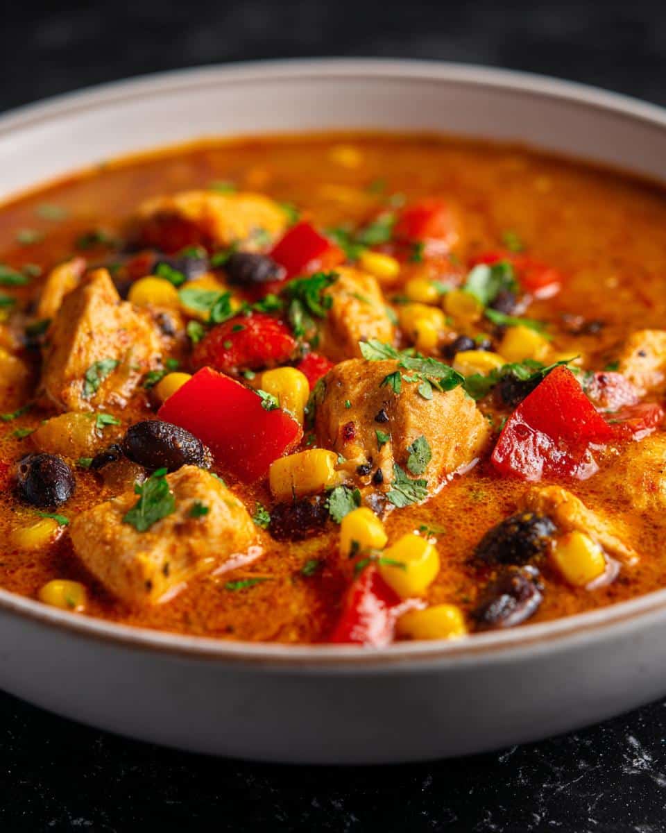 Smoky Southwest Chicken Chowder - detail 2