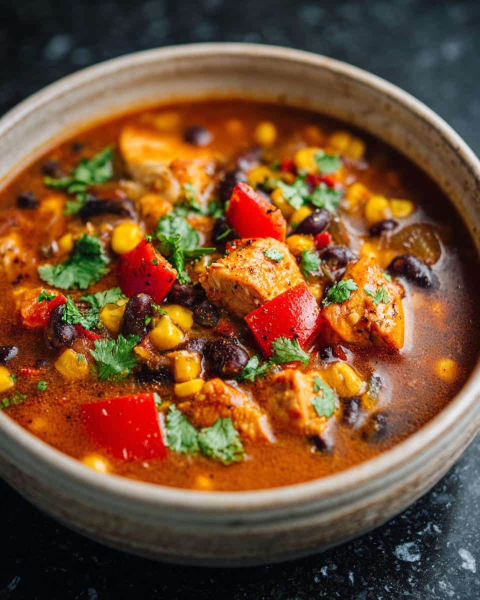 Smoky Southwest Chicken Chowder - detail 3