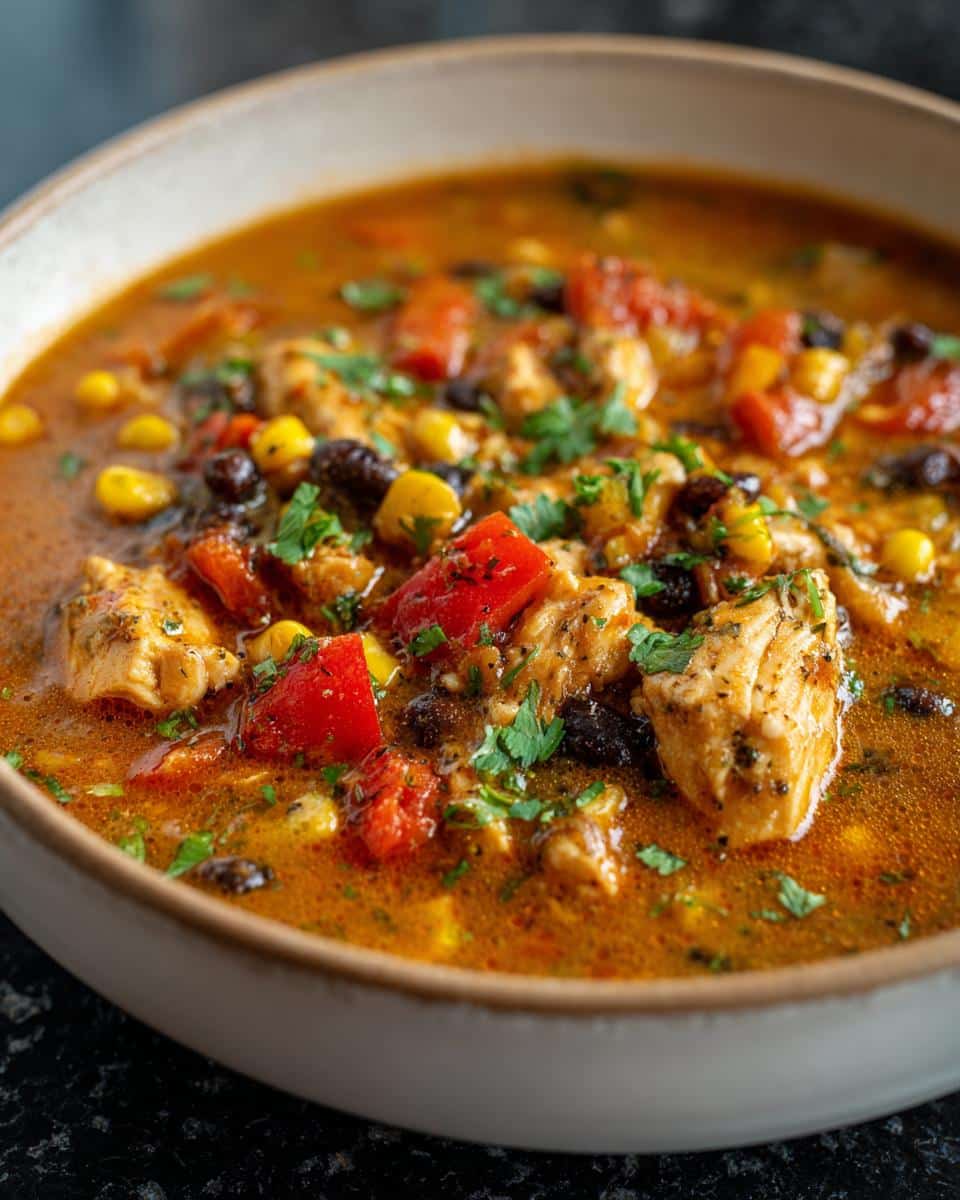 Smoky Southwest Chicken Chowder - detail 5