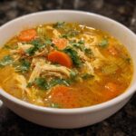 Spicy Sriracha Chicken Soup Bowl