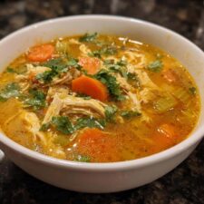 Fiery 40-Minute Spicy Sriracha Chicken Soup Bowl Bliss
