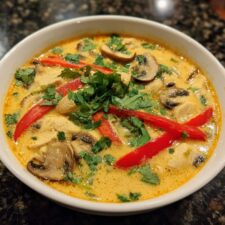 Magical Thai Coconut Lime Chicken Soup in Just 30 Minutes