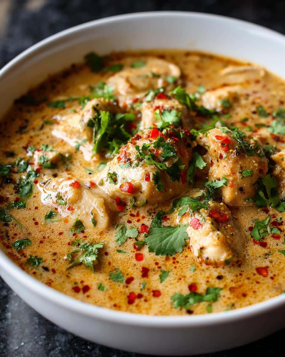 Thai Peanut Chicken Soup - detail 4