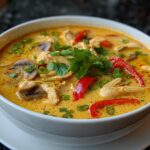 Thai Spicy Coconut Chicken Soup
