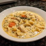 Thick Creamy Chicken Noodle Soup