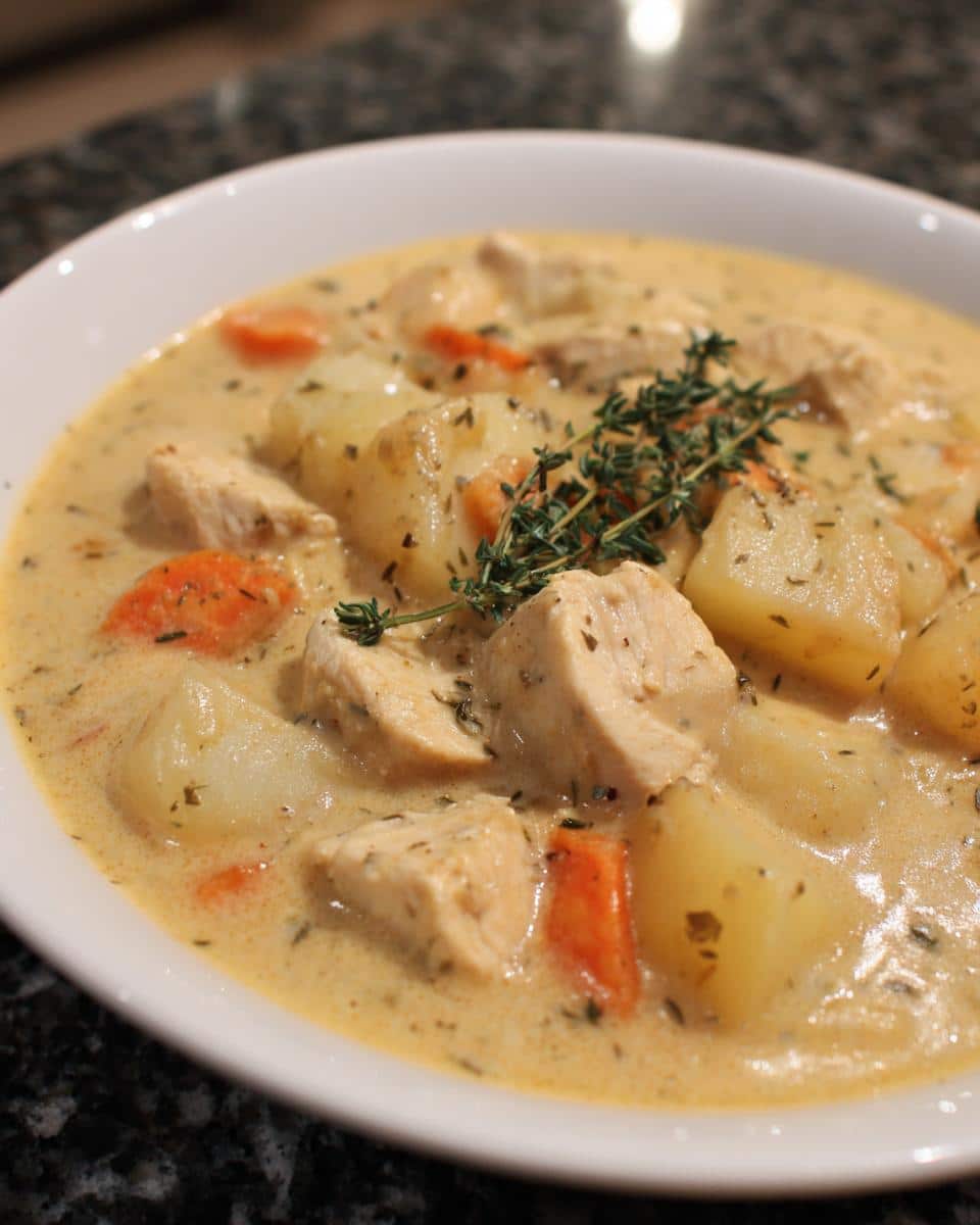 Thick Creamy Chicken Potato Soup - detail 2