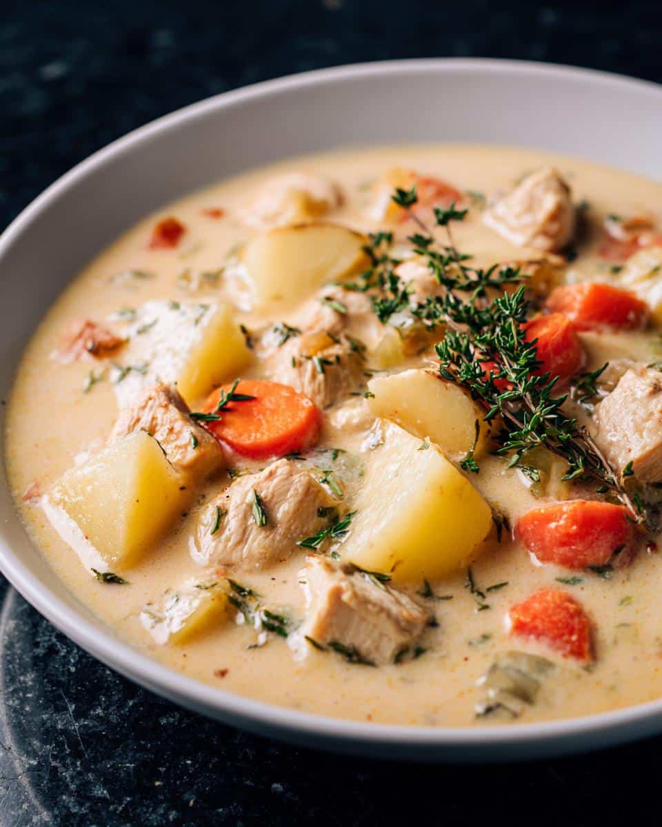 Thick Creamy Chicken Potato Soup - detail 3