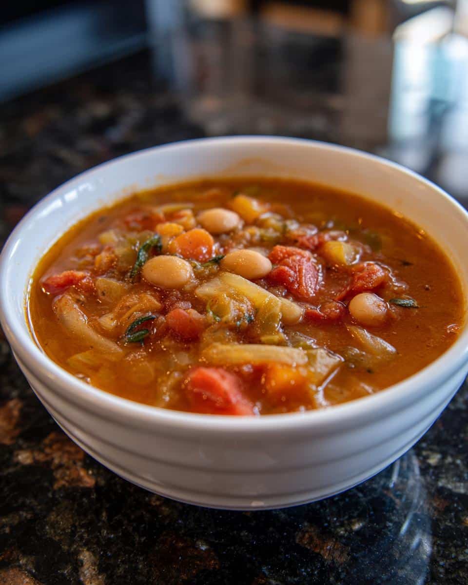Vegan Bean Soup with Clean Ingredients - detail 3