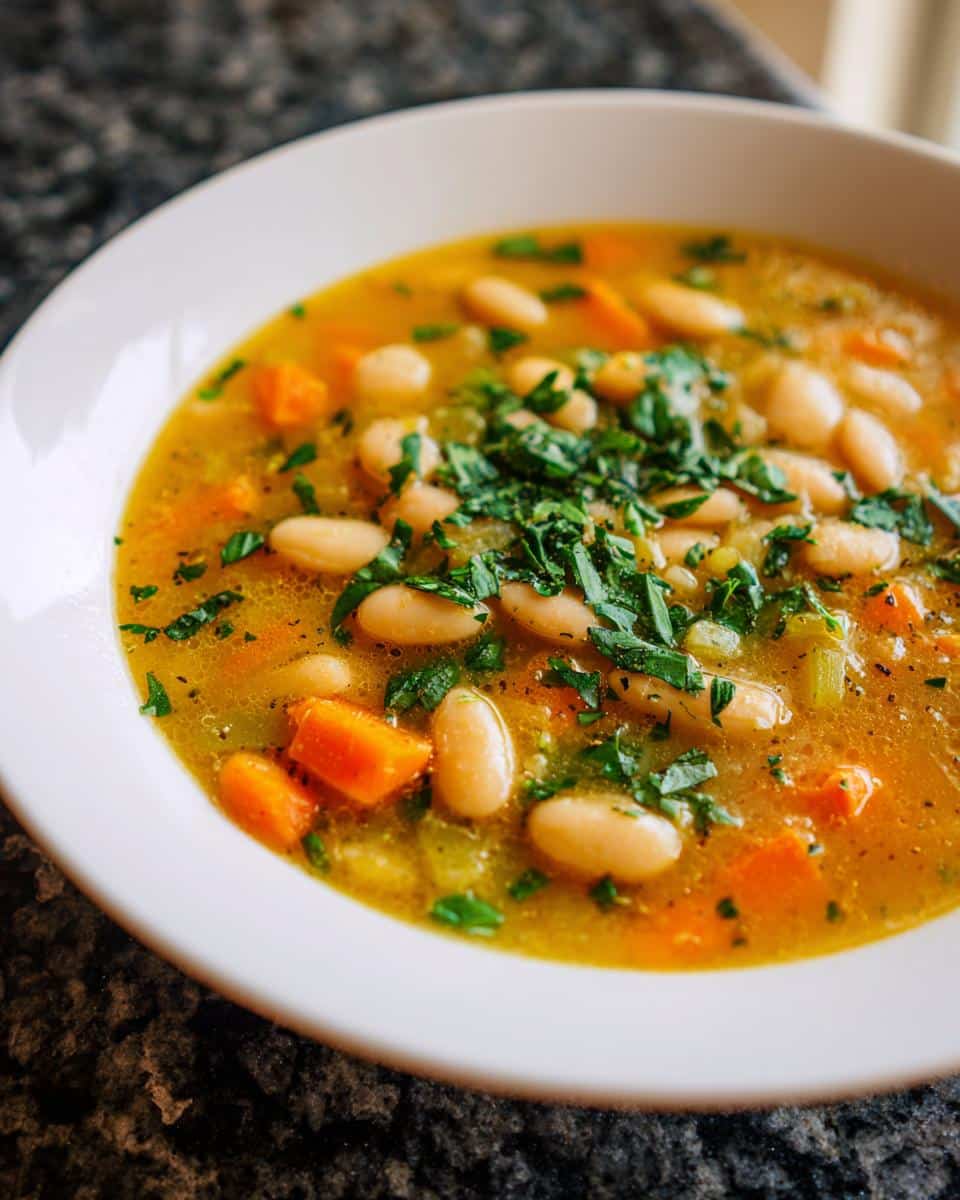 White Bean Soup with Fresh Herb Aroma - detail 3