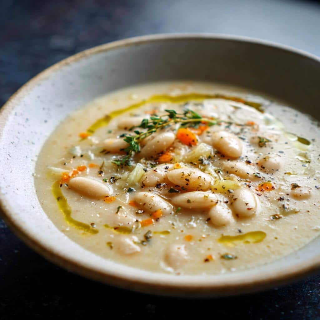 White Bean Soup with Light Creaminess - detail 1