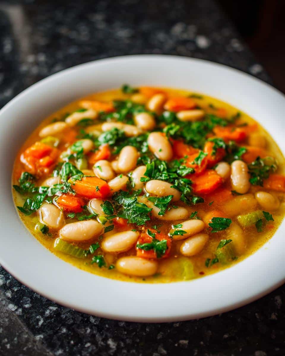 White Bean Soup with Savory Finish - detail 1