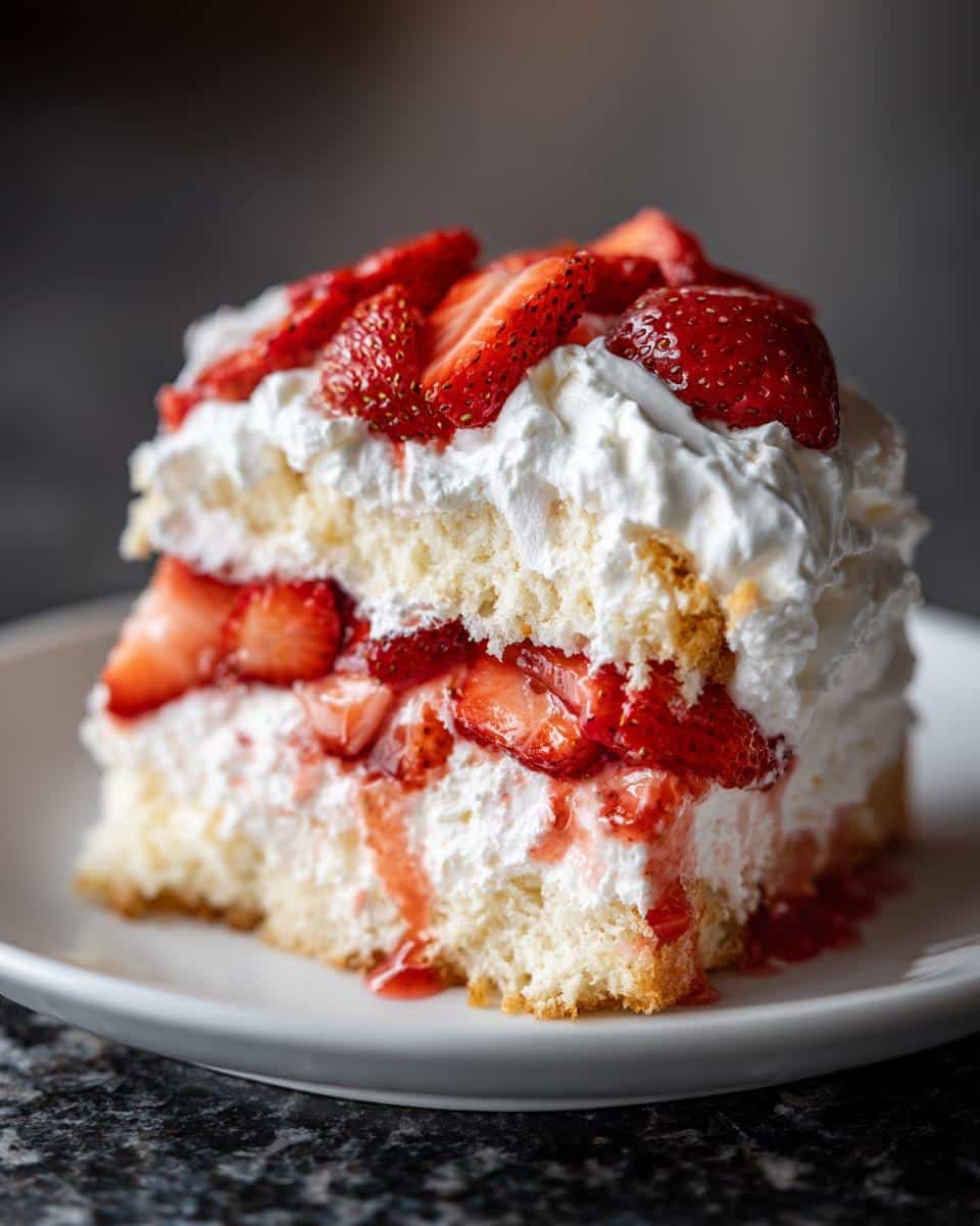 Angel Food Strawberry Shortcake - detail 1