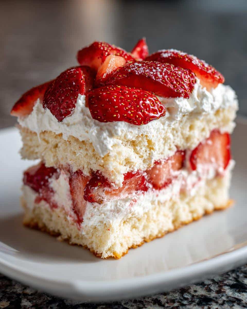 Angel Food Strawberry Shortcake - detail 2