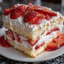 17-Minute Angel Food Strawberry Shortcake Bliss