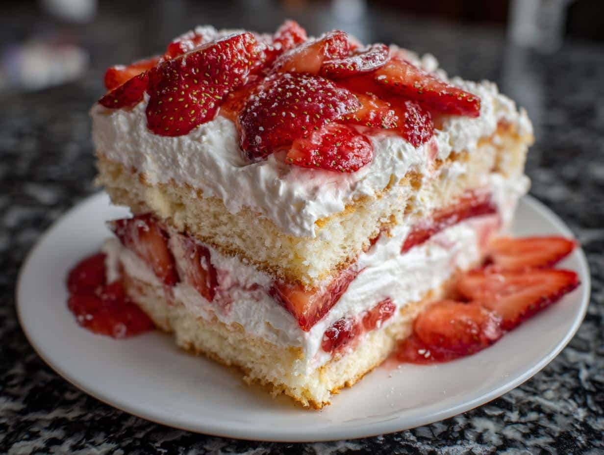 Angel Food Strawberry Shortcake