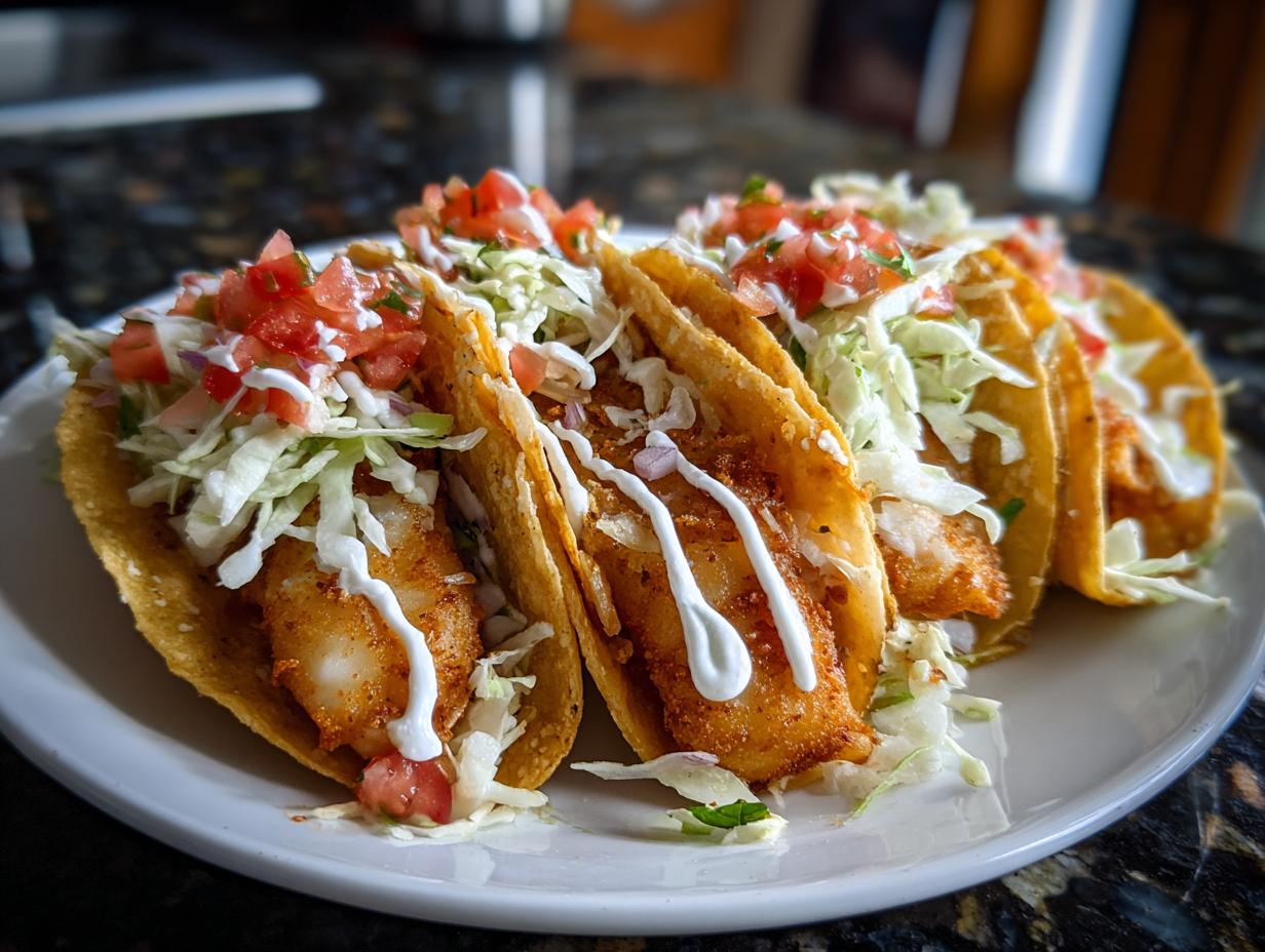 Baja Beer-Battered Fish Tacos - detail 4