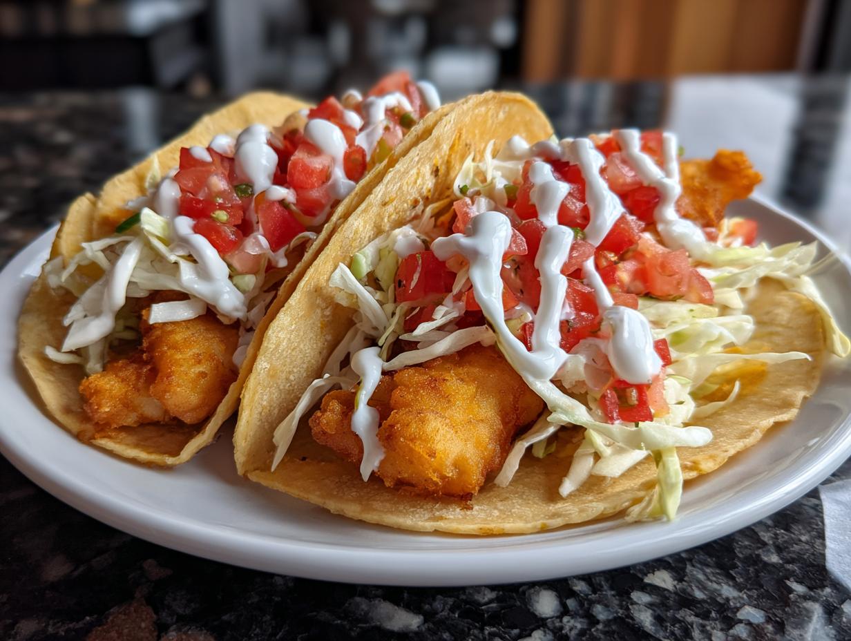 Baja Beer-Battered Fish Tacos - detail 5