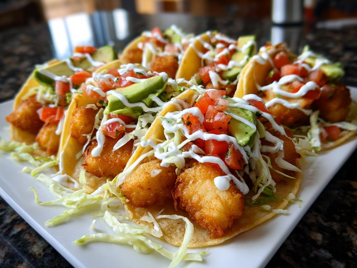 Battered Fish Tacos - detail 4