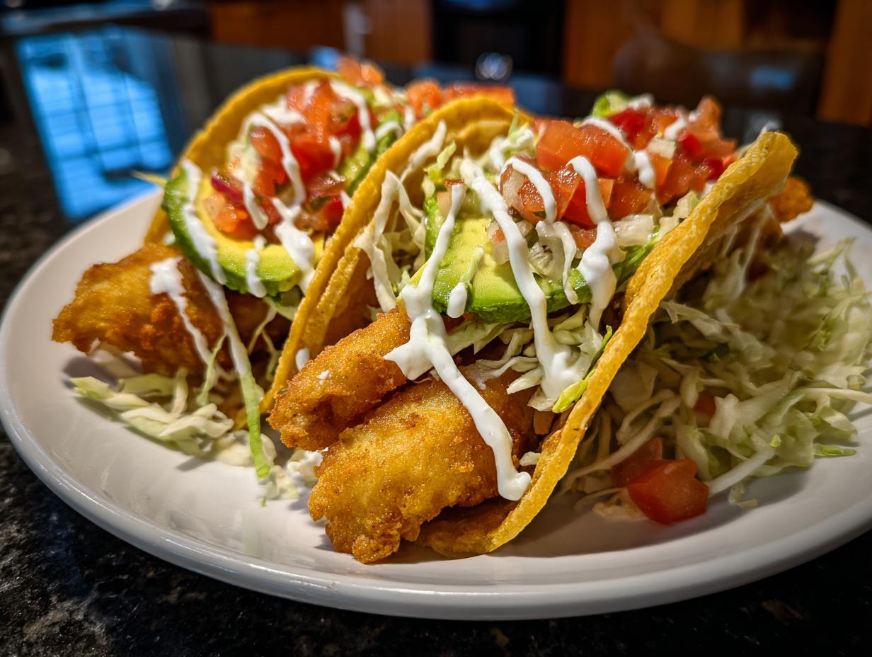 Battered Fish Tacos