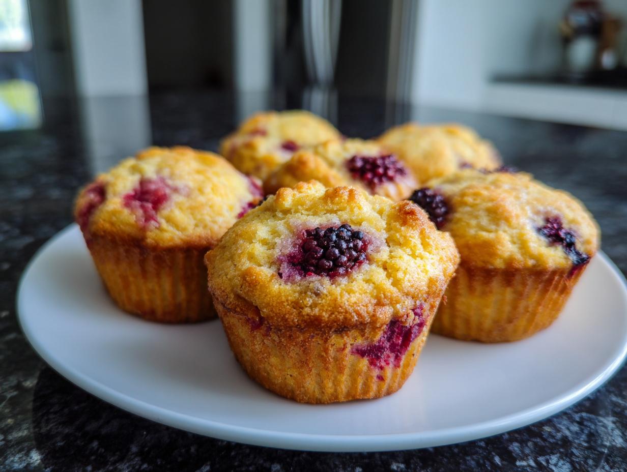 5 Best Blackberry Lemon Cornbread Muffins You’ll Love <br> 11 Blackberry Lemon Cornbread Muffins - detail 4
