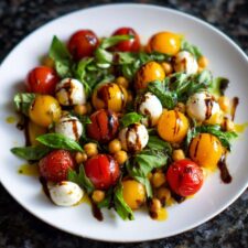 5-Star Chickpea Caprese Salad Recipe That Wows Everyone