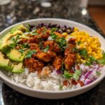 Chili Lime Chicken Burrito Bowls