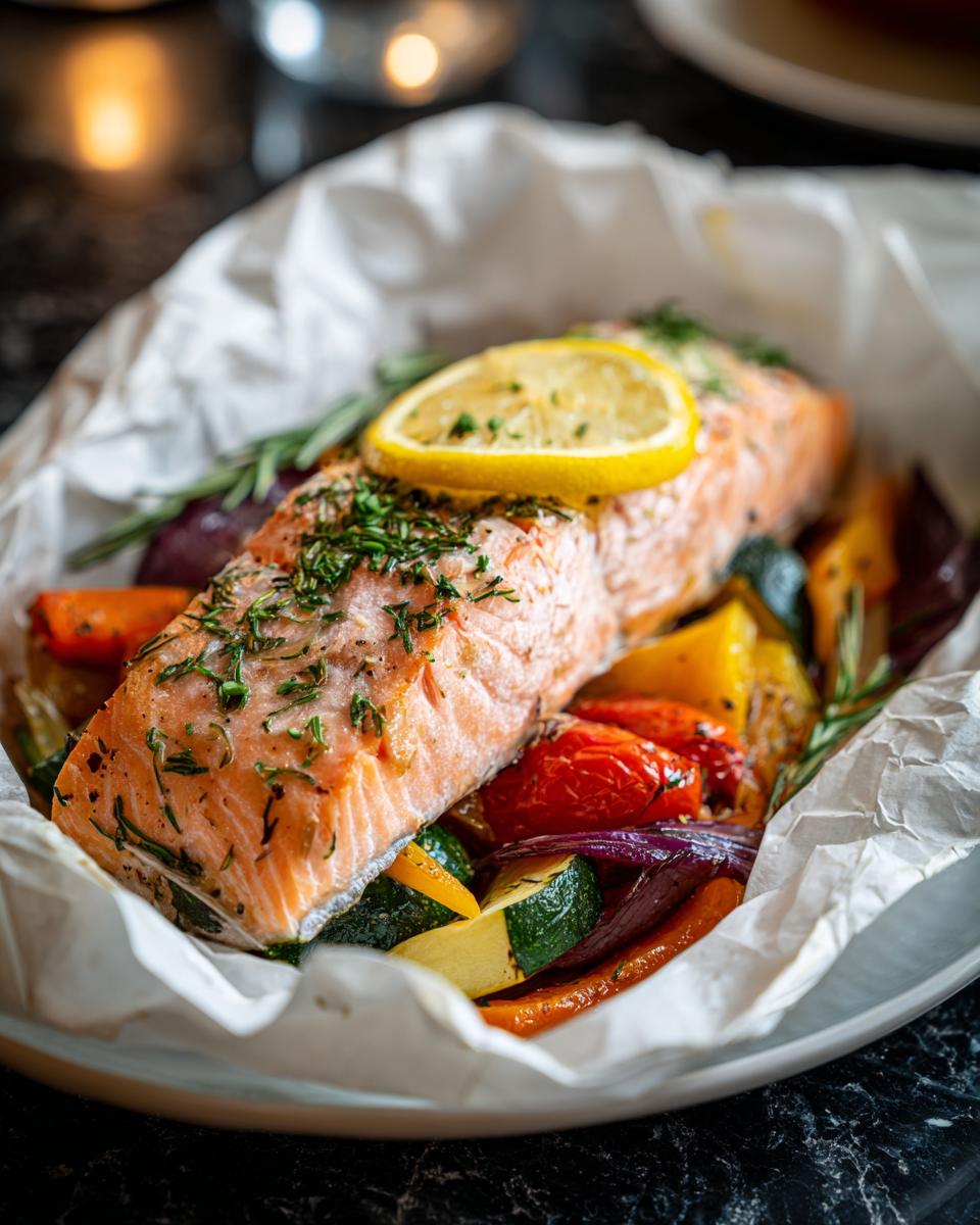 Classic Salmon en Papillote - detail 2