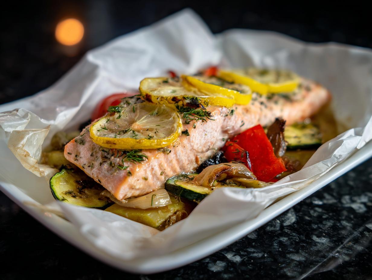 Classic Salmon en Papillote - detail 4