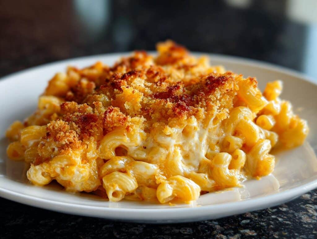 Classic baked mac and cheese