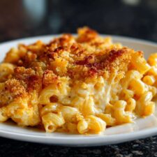 Irresistible 3 Cheese Classic Baked Mac and Cheese Recipe