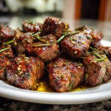 Juicy Garlic Herb Steak Bites Ready in Just 20 Minutes