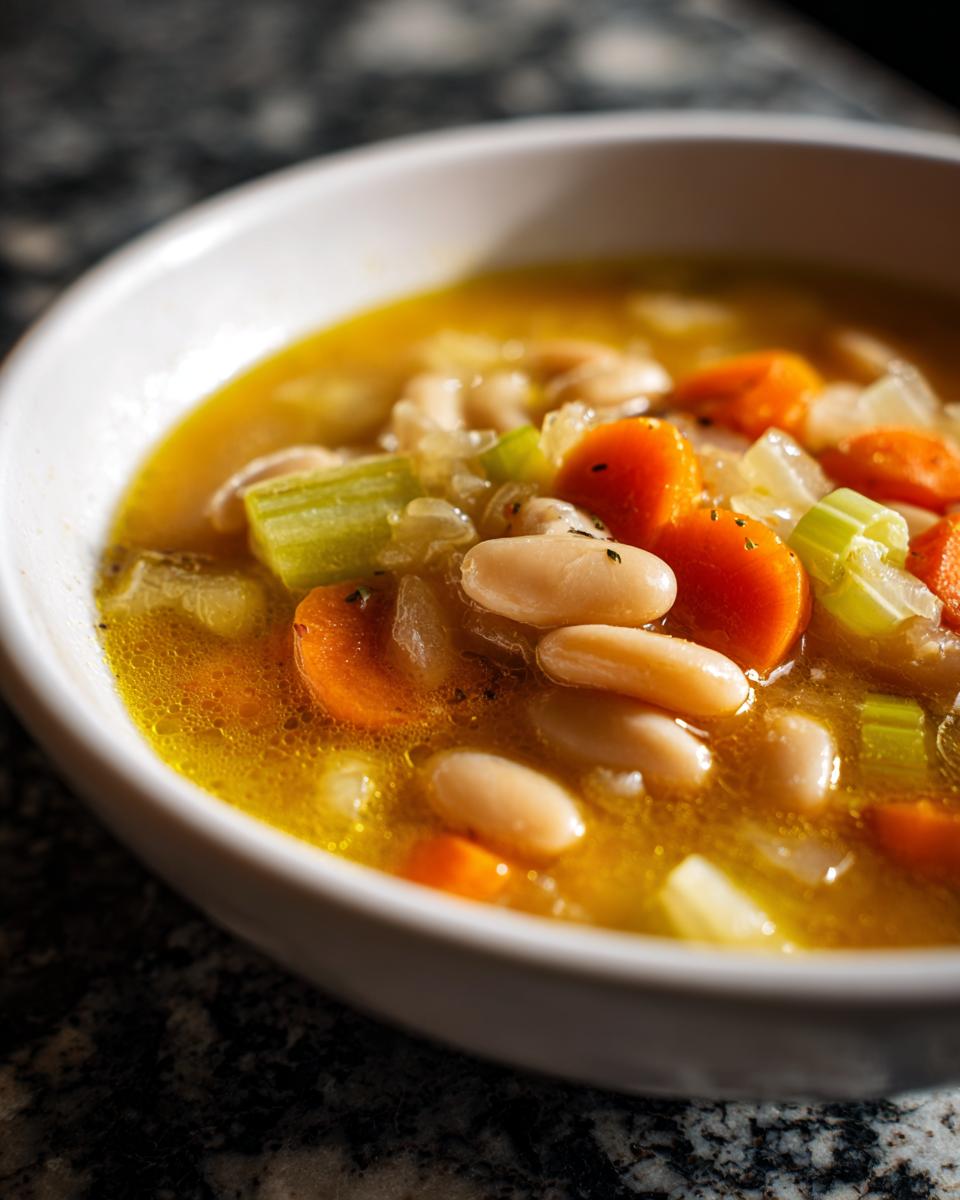 Greek White Bean Soup (Fasolada) - detail 3