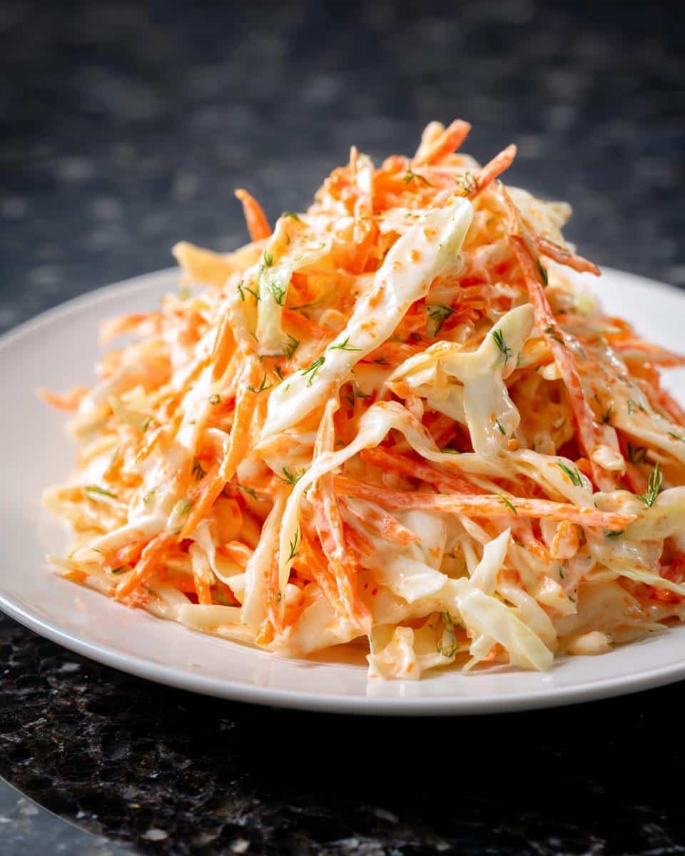 Healthy Yogurt Coleslaw - detail 1