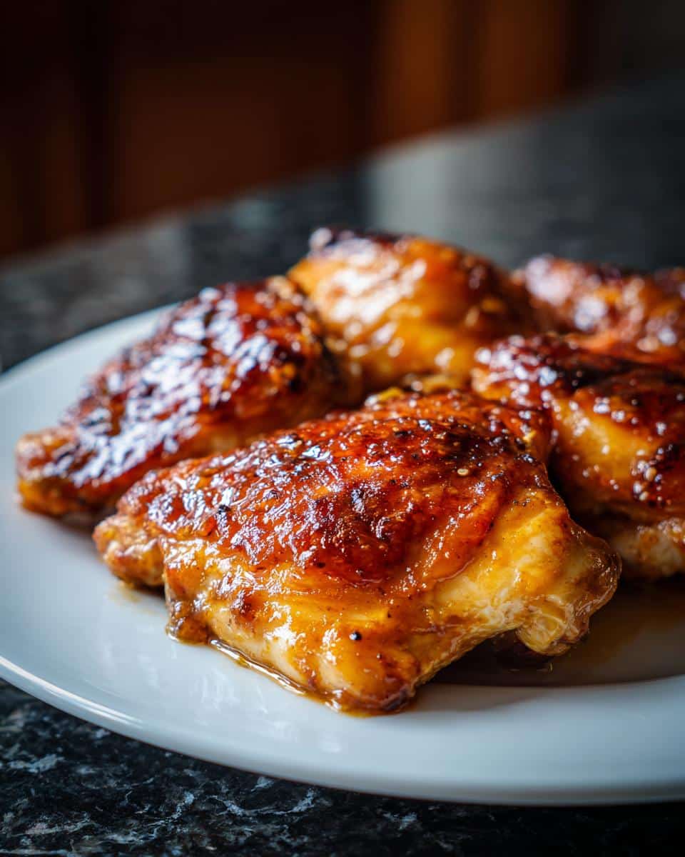 Honey mustard baked chicken - detail 2