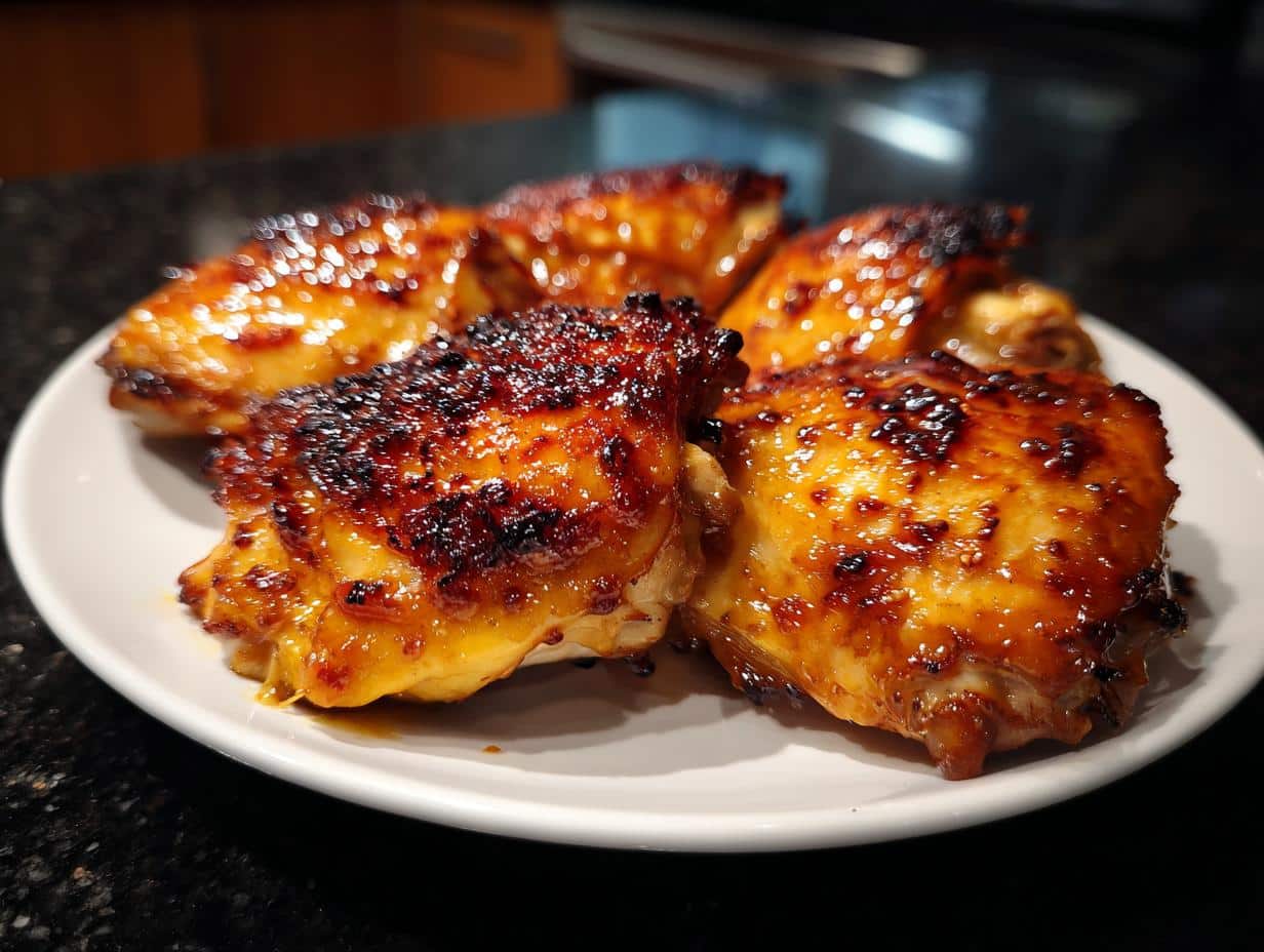 Honey mustard baked chicken - detail 3