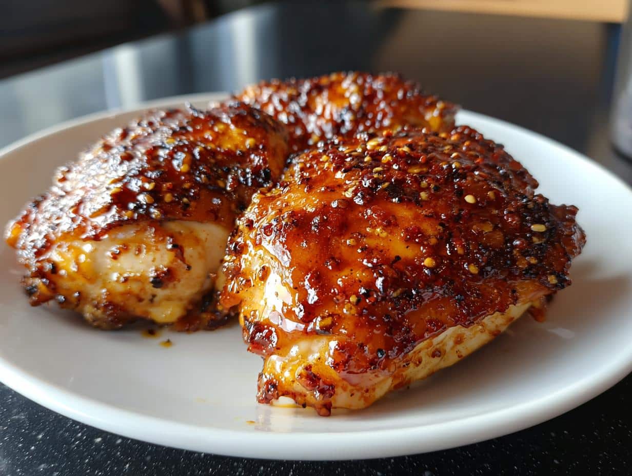 Honey mustard baked chicken