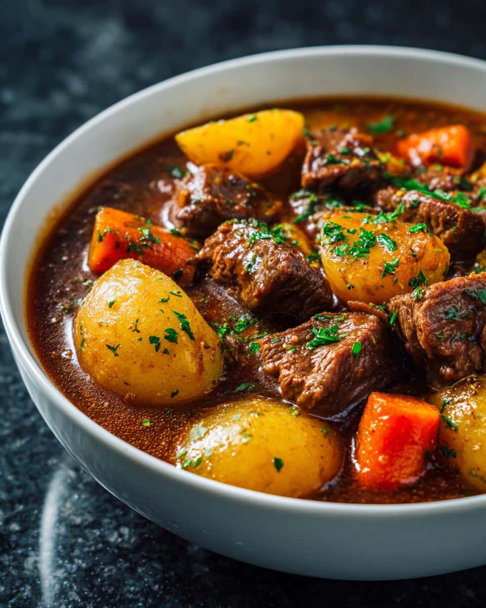 Irish Beef Stew - detail 2