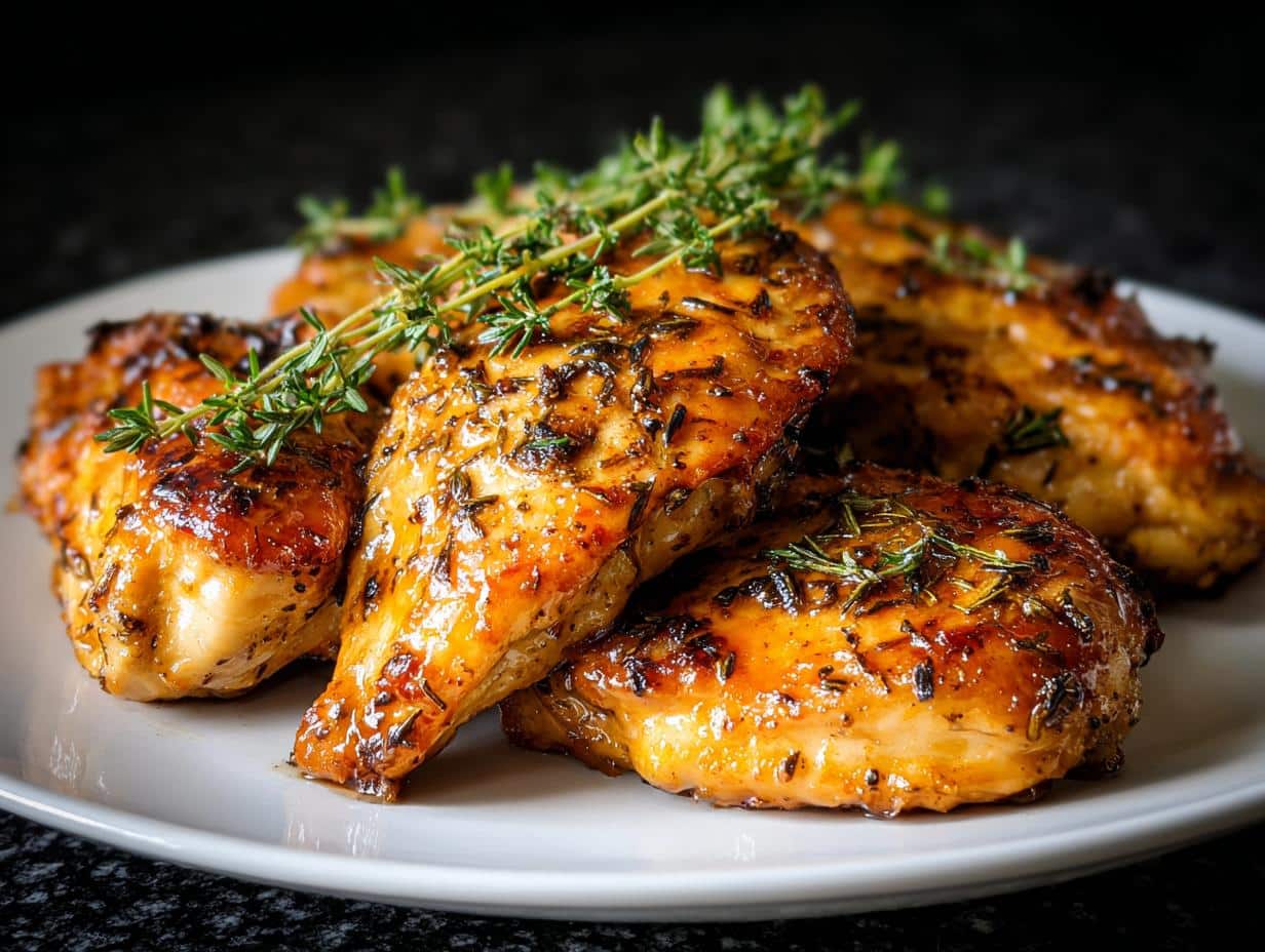 Lemon herb baked chicken - detail 4