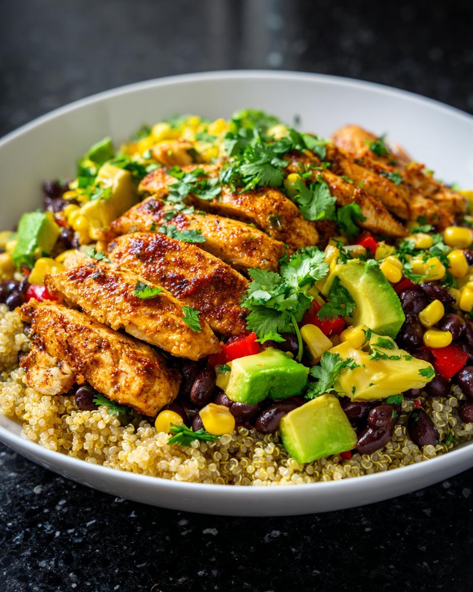 Meal-Prep Chili-Lime Chicken Bowls - detail 1
