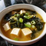 Miso Soup with Tofu and Seaweed