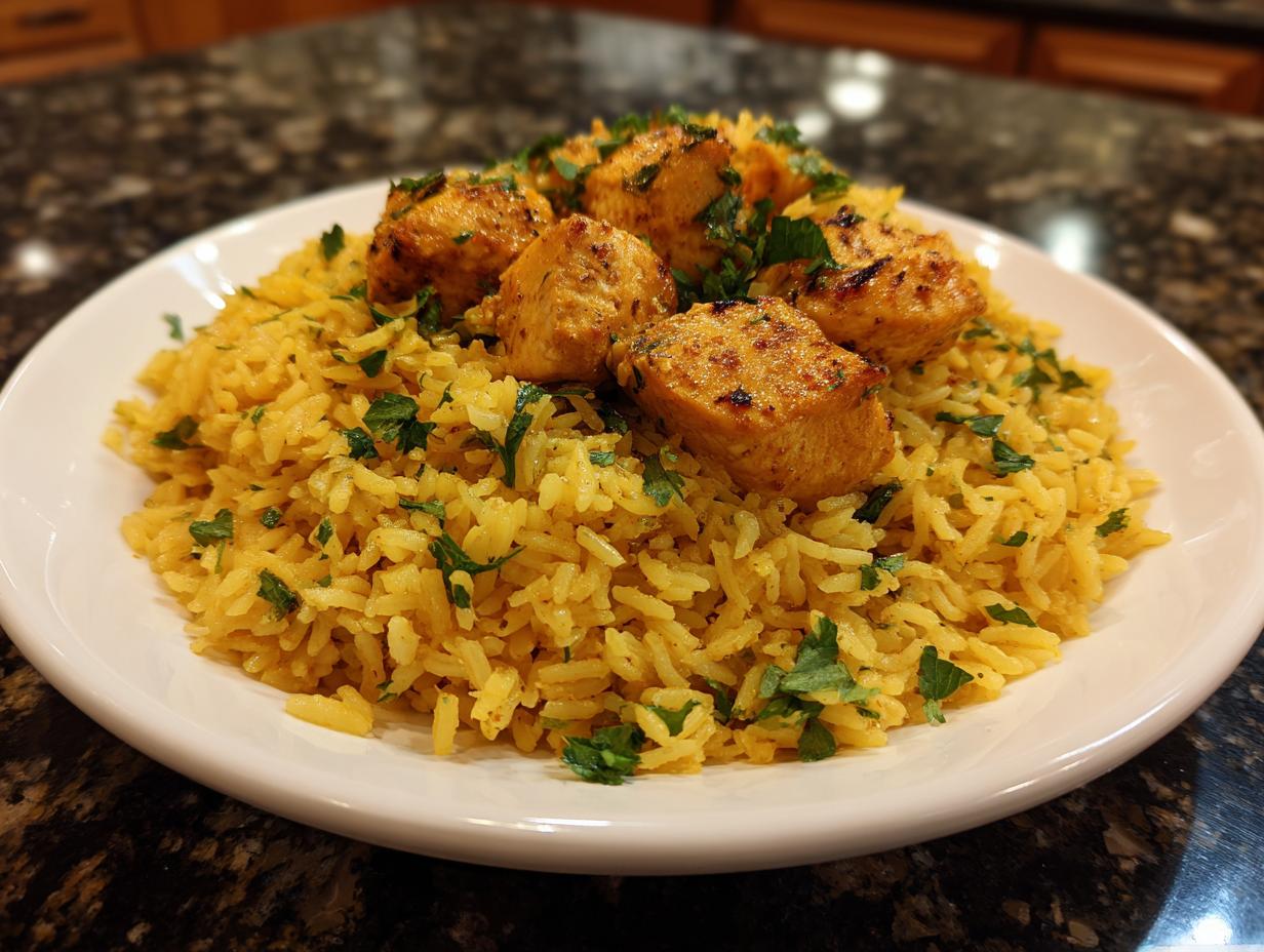 One Pot Greek Chicken and Lemon Rice - detail 4