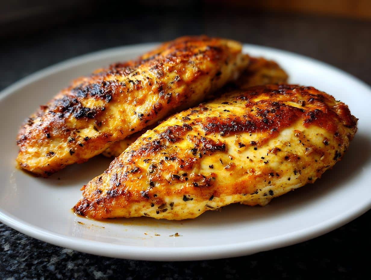 Oven baked chicken breast - detail 2