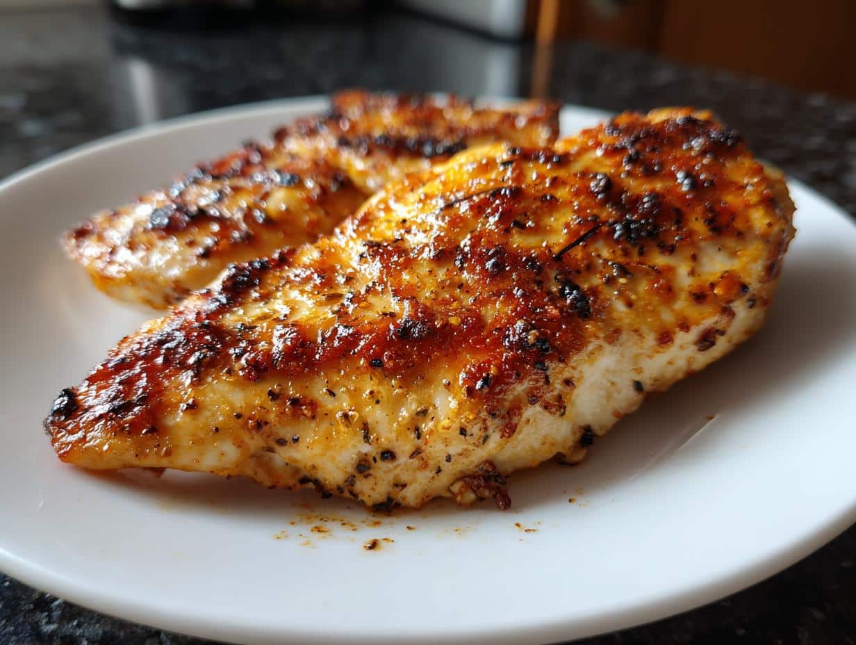 Oven baked chicken breast - detail 3