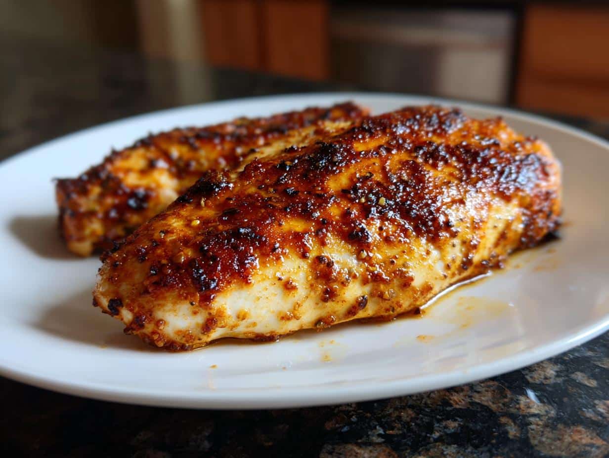 Oven baked chicken breast